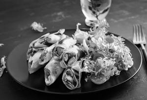 Masala Chaap Roll