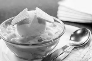 Fruit Salad with Ice Cream