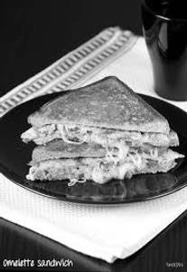 Grilled Masala Omlete Sandwich