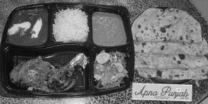 Tandori Leg Piece (1pc)+dal Makhni+rice+2 Butter Wheat Roti+chutney