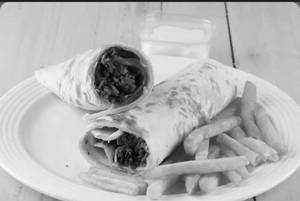 Chicken Egg Kuboos Shawarma