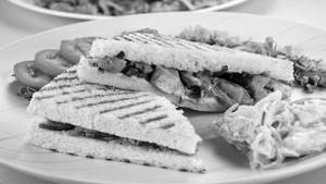 Chicken Tikka Grilled Sandwich