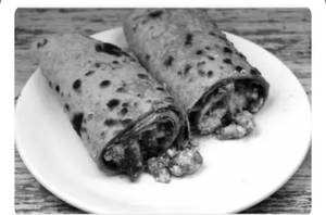 Paneer Bbq Sauce Roll