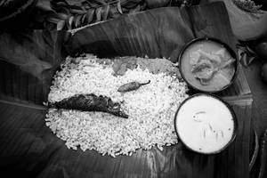 Pothichoru With Fish Fry