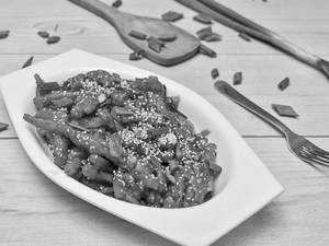 Honey chilli potato