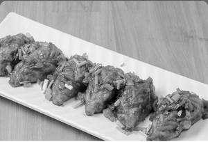 Pan Fried Momo Chicken