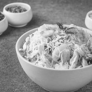 Basil Fried Rice [Serves 1- 2]