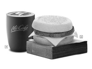 Sausage McMuffin with Beverage