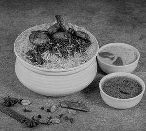 Hyderabadi Mushoom Gongura Biryani