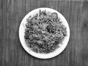 Veg Manchurian Fried Rice