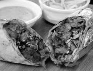 Garlic Chaap Roll