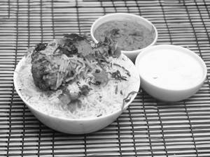 Chicken Dum Biryani Mini Pack