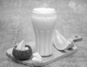 Musk Melon Milk Shake