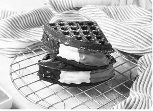 Triple Chocolate Waffle.