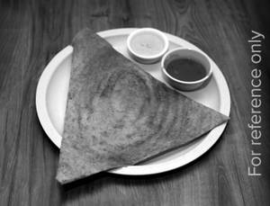 Open Butter Masala Dosa