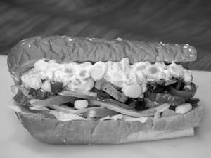 6" Corn N Peas Sub