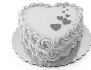 Hearth Shape Cake                                  