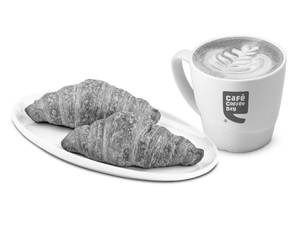 Croissant Cappuccino Combo