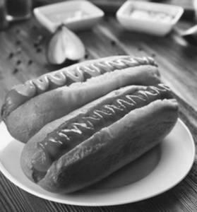 Chicken Sausage Hot Dog