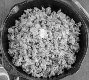 Egg White Bhurji [ 3 eggs ,2pav ]
