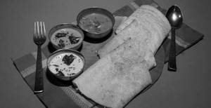 Cutting Masala Dosa