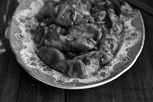 Chicken Manchurian Momo (7 Pcs)