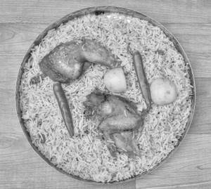 Kuzhi mandi chicken  half
