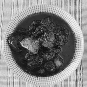 Black Sesame Pork Curry with Rice