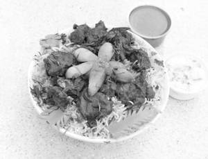 Muton Fry Piece Biryani 