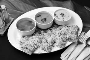 Cheese Onion Uttapam