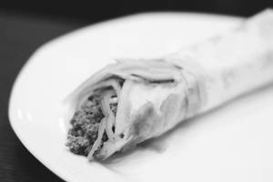 Mutton Tikya Roll