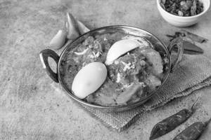 Andhra Chicken Masala ( Bones With Egg )