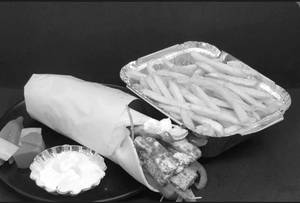 Paneer Shawarma