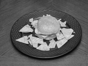 Vegetable Cheese Burger