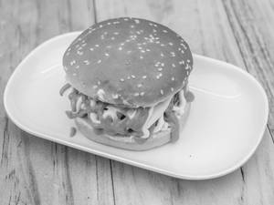 Creamy Cheese Slice Burger