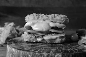 Peri Peri Crispy Chicken Crisper Burger