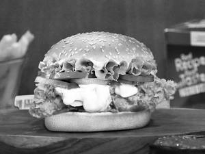 Premium Fried Chicken Burger                     