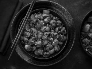 Chilli Mushroom Dry