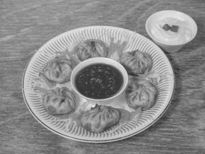Fried Cheesy Corn Momos