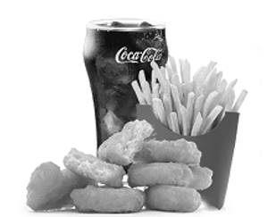 Chicken McNuggets 9 Pcs Meal ( M )	
