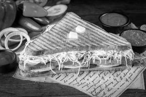 veg cheese grill sandwich