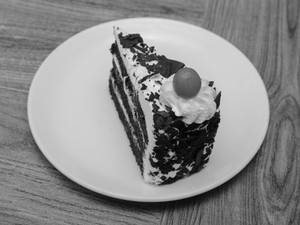 Eggless Black Forest Pastry