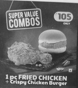 Fried Chicken + Crispy Chicken Burger
