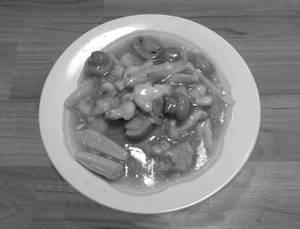 Chicken With Mushroom Baby Corn (8 Pieces)