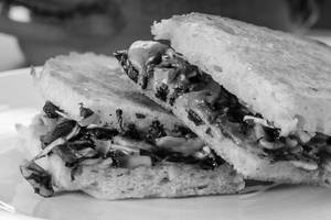 Mushroom Cheese Sandwich