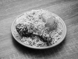 Chicken Biryani With Aloo