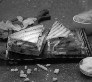 Grilled Corn Sandwich