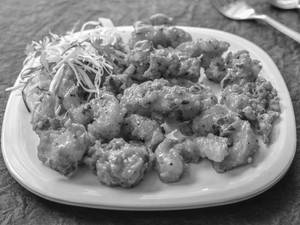 Golden Fried Prawns