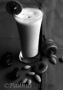 Dry Fruit Ice Cream Milkshake