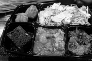 Mega Egg Chicken Fried Rice/noodles  Combo